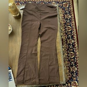 Mocha Brown artizia flare split leggings